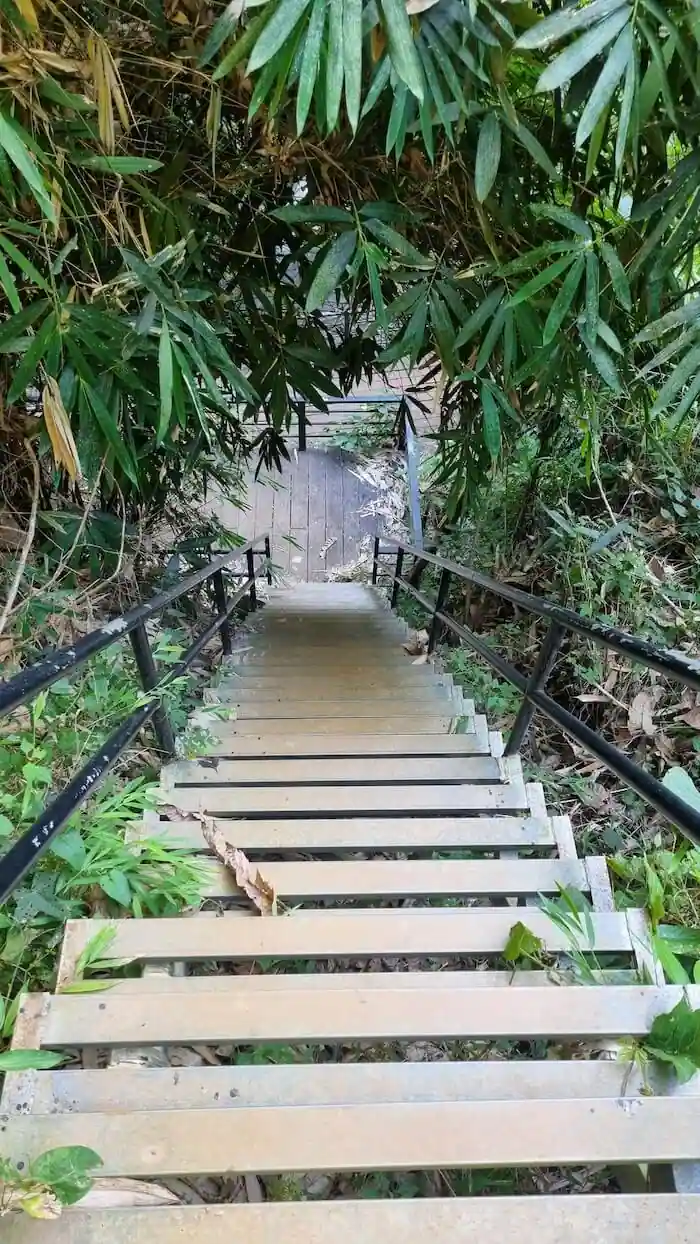 stiegen zum tad kiet ork wasserfall